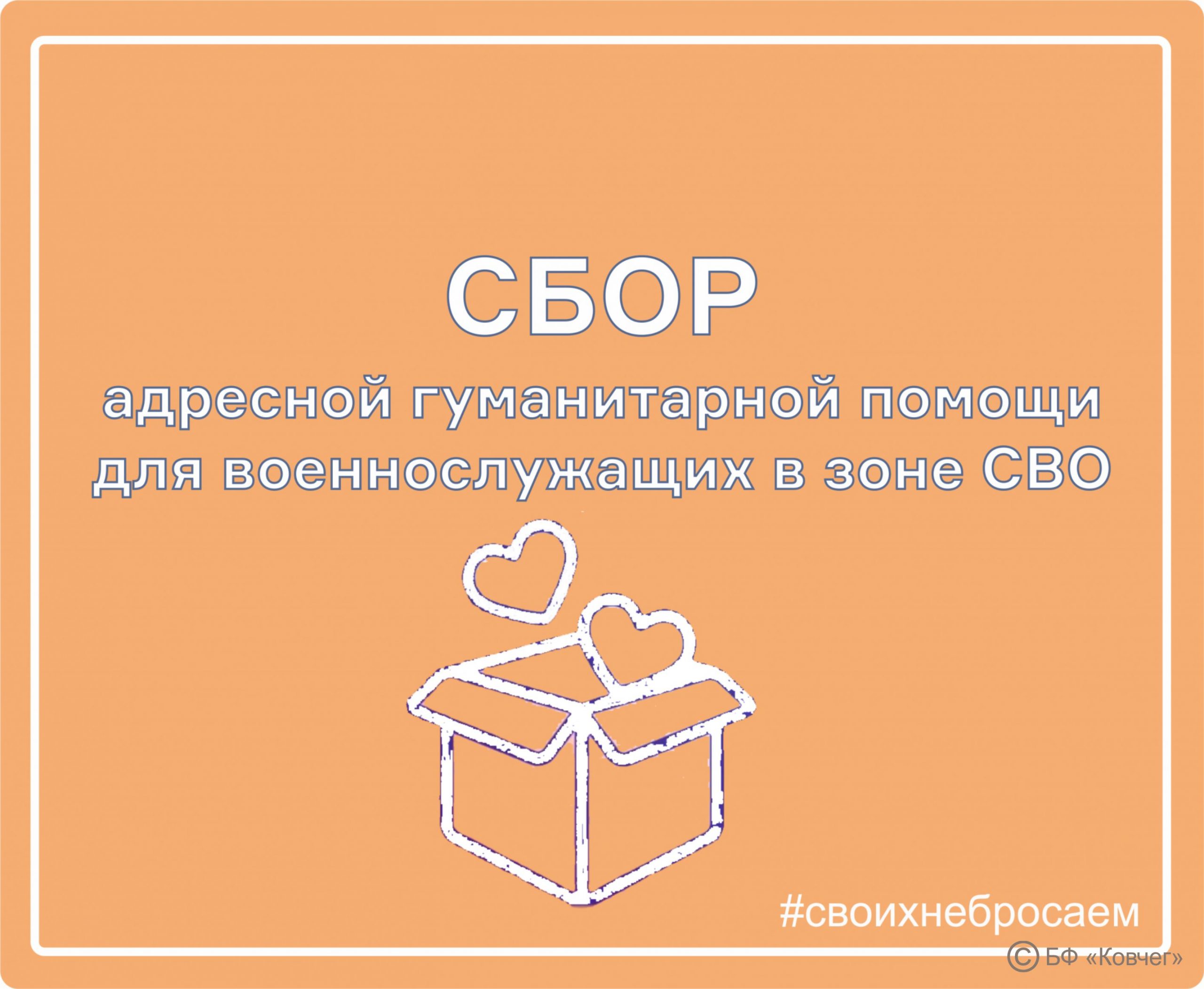 Подробнее о статье Сбор гуманитарной помощи для воинов в зоне СВО